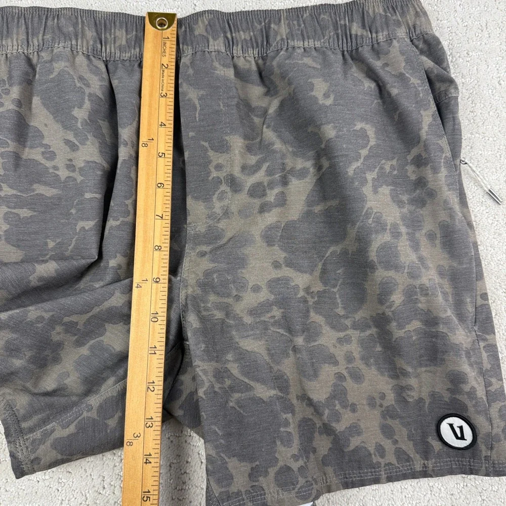 Vuori Cape Short Men Large Olive Green Camo V369 6